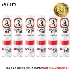 [한국공식총판] 태국야돔 시앙퓨어 비쿨 야돔 인헤일러 유통기한 3년 SINCE 2004 THAI YADOM SIANG PURE INHALER, 12개