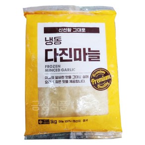 대상 냉동 다진마늘, 6개, 1kg