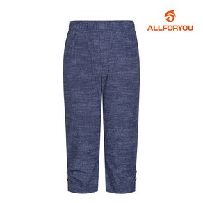 [올포유] 여성 전체 이밴드 패턴 7부 팬츠 AWPTM5386-915