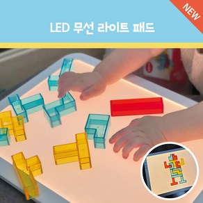 LED 무선 브라이트 패드 2종 세트, 2종세트, 1개