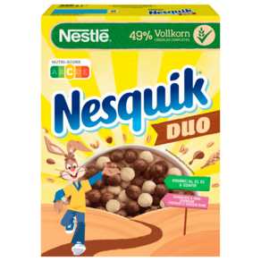 네슬레 Nestle 네스퀵 듀오 통곡물 시리얼, 1개, 325g