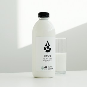 [하네뜨] 1000ml 바로짜서 신선한 목장우유, 1개