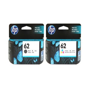 정품잉크 HP62 C2P04AA+C2P06AA/세트/HP7640/HP5740/K