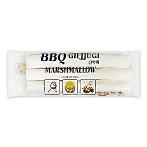 비비큐 길쭉이 머쉬멜로우 85g X 8 꼬치 마시멜로, 8개