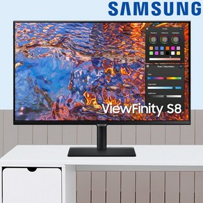 삼성전자 뷰피니티 S8 S32B800 UHD 4K IPS USB-C 고해상도 32인치 모니터