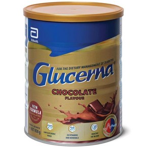 Glucena 트리플 케어 당뇨 체중관리 혈관 건강-초콜릿 850g, 1개