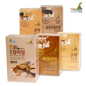 자연의선택 [자연의선택] 마죽 종합 5종 세트 1.5kg(300g x 5박스/총50포/스틱형) /건강식/선식124918, 5개
