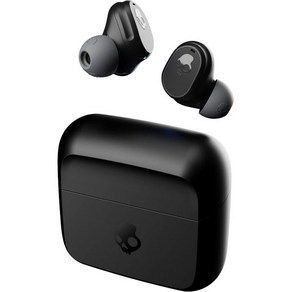 스컬캔디 Skullcandy Mod 인이어 무선 이어버드 34시간 배터리 마이크 Bluetooth 회색/파란색 105308, Tue Black, Tue Black