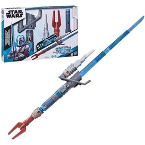 STAR WARS Lightsaber Forge 얼티밋 만달로리안 마스터웍스 세트 공식 라이선스 전자 광선검 남아 및 여아용 장난감 만 4세 이상