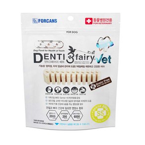 포켄스 덴티페어리 VET 200g [SS/S] 덴탈껌 강아지간식 치석제거, SS (200g), 1개