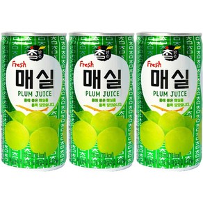 참맑은 매실 캔 음료 업소용 매실주스 175ml 90캔, 90개