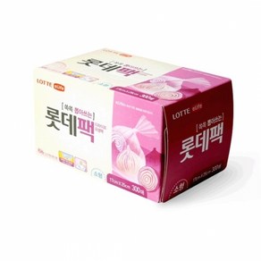 롯데 뽑아쓰는 팩 300매 17x25cm 주방용품 > 주방일회용품 위생백/비닐봉투 뽑아쓰는위생백