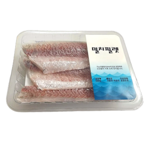 당일작업 국내산 밀치 가숭어 필렛 밀치회 순살 500g 1kg, 1개, 밀치 필렛 500g