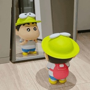 짱구는 못말려 개구리 모자 짱구 피규어 인테리어 장식, 개구리 짱구(18cm)