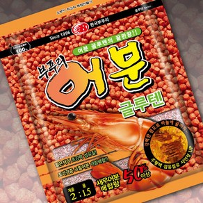 용인낚시쇼핑몰 부푸리 어분글루텐(어분 함량 50%이상), 1개, 350g