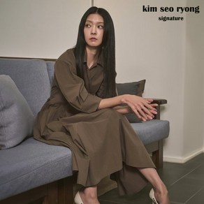 김서룡 시그니처 24FW 볼륨 밴딩 원피스 런칭 가격 89900원