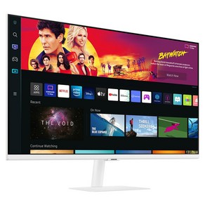 삼성전자 삼성 스마트모니터 M7 S32BM701 UHD 4K 80cm 32인치 컴퓨터모니터, S32BM701(화이트), LS32DM701UKXKR