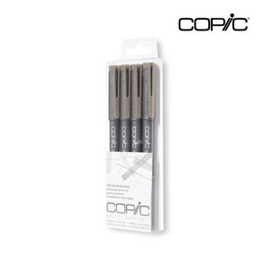 아트박스/아트피스 COPIC 코픽 멀티라이너 4본조 세트 WARM GRAY