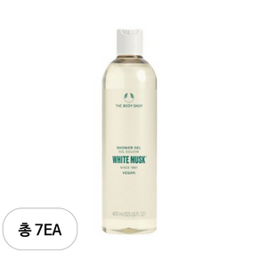 더바디샵 샤워젤 화이트 머스크향, 400ml, 7개