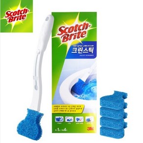 3M 크린스틱 스타터키트 핸들 1개+리필4개 변기수세미+1234ea new*267sz, 본상품선택, 1개