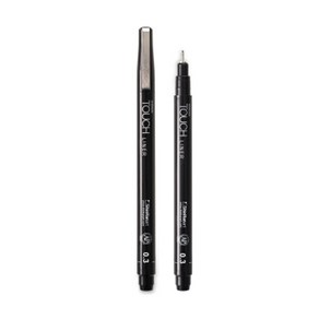 신한 터치라이너 BLACK 0.3mm, 단품, 1개