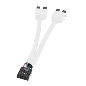 USB 2.0 9pin 스플리터 케이블 1 ~ 2 확장 프로그램은 데이터 전송 속도를 높이고 안정적인 연결을 보장합니다.