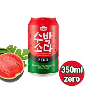 푸르밀 수박소다 제로 350ml 1개/수박탄산/zero