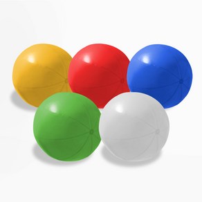 공굴리기공 1M 운동회 애드벌룬 체육대회 PVC, B_커버(1m), 옐로우, 1개