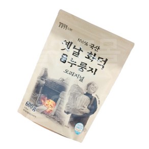 일일곡식 옛날 화덕 누룽지 오리지널 600g 1개