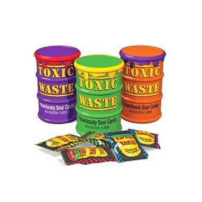 [당일출고] 미국 톡식 웨이스트 사탕 신맛 캔디 3팩 세트 스페셜 에디션 Toxic Waste, 226.8g, 3개