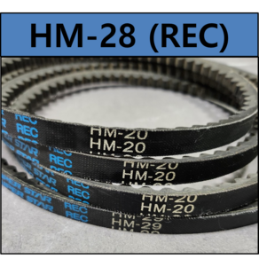 동일고무벨트 HM-28 (HM28) REC 톱니 브이 벨트, 1개