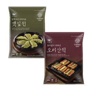 사옹원 깻잎전 + 오미산적, 850g, 1세트