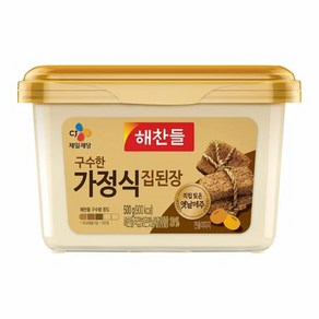 원하프구수한집된장 500G/해찬들, 500g, 1개