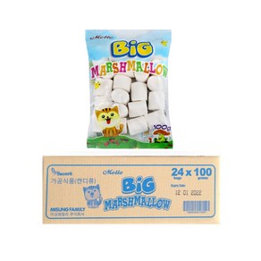 Mello 머쉬멜로우 빅, 100g, 24개