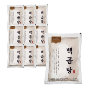 [우리이야기] 국산 한우 백곰탕 곰국 아기 사골육수 10팩, 10개, 400g