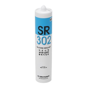 돼지표 SR302 무초산 실리콘 270ml 반투명, 1개