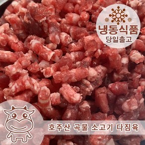 청정 호주산 소고기 다짐육 1KG 살코기 90% 이상 살코기 공장직영 당일배송, 1개