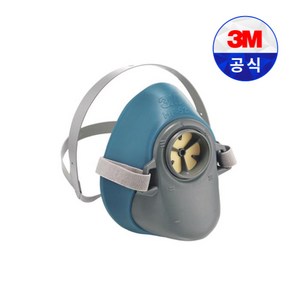 3M HF-52 단구형 마스크 반면형 필터교환 방독면 HF-51, 1개