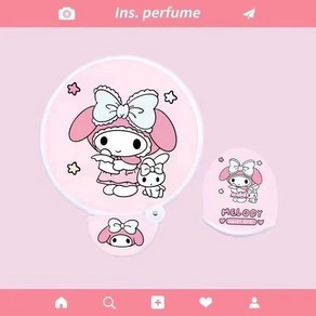 산리오 원터치 부채 5종, 1개