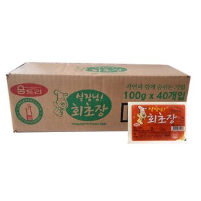 움트리 실장님 회초장 100g X 40개입 1박스, 40개