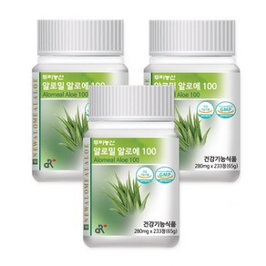 쾌변 알로밀 알로에 65gx3병 배변원활, 65g, 3개