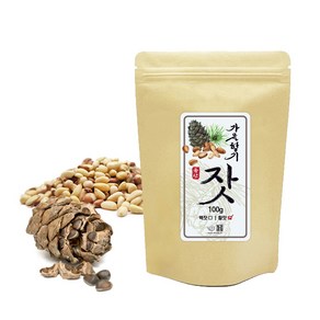 가을향기 가평잣 국산잣 100g(봉지) 황잣, 황잣 100g(봉지), 1개