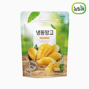 뉴뜨레 냉동 망고 다이스 1KG x 3봉 (베트남산 무가당), 3개