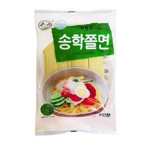 [송학식품] 송학쫄면 1kg _ 보통굵기 쫄면, 10개