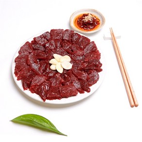 [고진담] 당일도축 한우 대구뭉티기 300g + 양념장, 1개