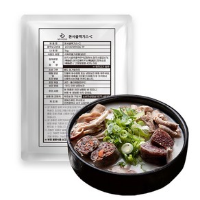 국내산 돈사골엑기스C 1kg 엠에스푸드 고농축 엑기스 돈골 육수 순대국(염1%) 50brix