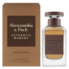 남성용/Abecombie And Fitch Mens Authentic Moment EDT 3.4 oz Fagances 0