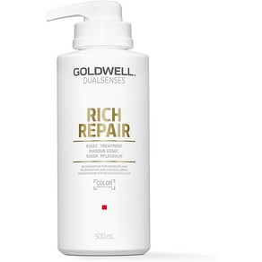 Goldwell Dual Senses Rich Repai 60Sec Teatment Regeneation Fo Damaged Hai 500ml16.9oz 16.9, 1개