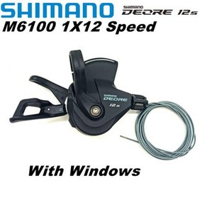 시마노 DEORE SL M6100 우측 12 단 SL-M6100 래피파이어 플러스 변속 레, 1개