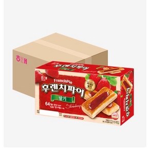 해태제과 후렌치파이 딸기 192g x 12개입